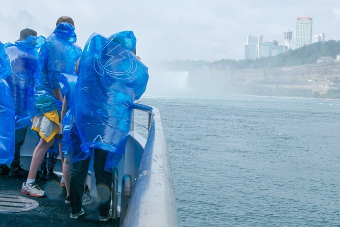 Daredevil Walking Tour with Maid of the Mist & Cave of the Winds - Maid of the Mist: The Horseshoe Falls Up Close (and Getting Ready for It)