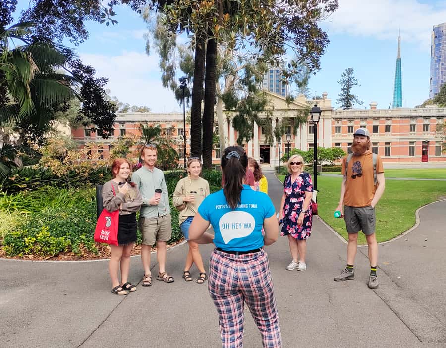 Discover Perth Walking Tour: History, Art, Sights + More! - State Buildings and Stirling Gardens: architecture you can read like a map