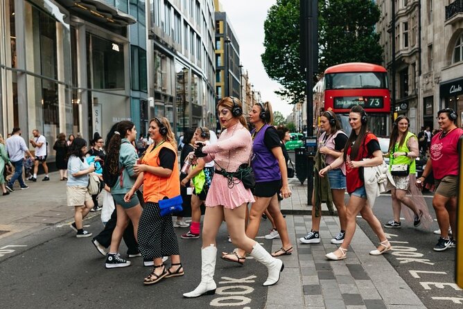 Drag Queen Disco Diva Tour - Silent Disco Walking Tour - Learning Quirky Facts That Match the Songs