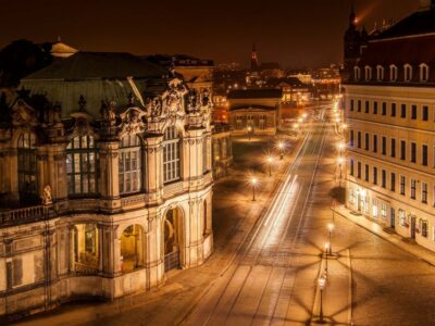 Dresden: Walking Tour with a Night Watchman including a Meal - The Saxony menu: four choices, each with a regional backbone