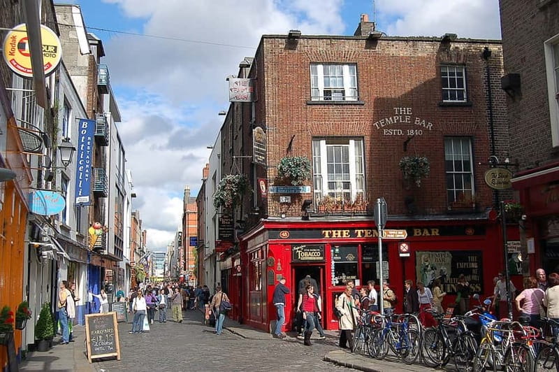 Dublin: Sightseeing Walking Tour in German - The Italian Quarter and St Mary’s Church turned café-bar