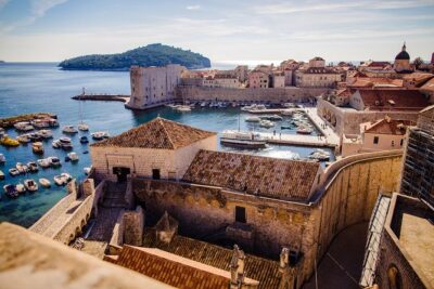 Dubrovnik Cable Car Ride, Old Town Walking Tour plus City Walls - Old Town landmarks: the Dominican Monastery to the Rector’s Palace vibe