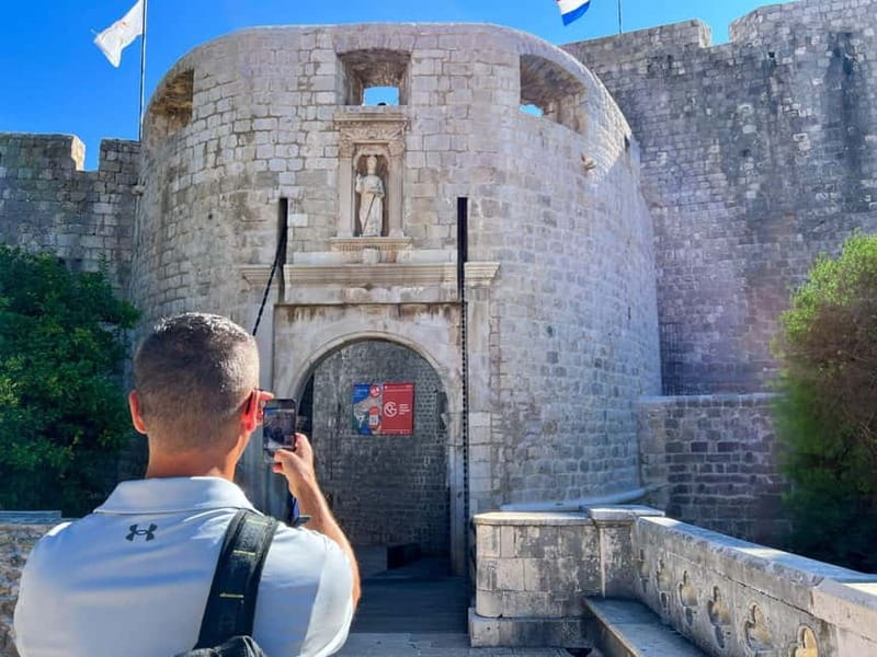 Dubrovnik: City Walls, Old Town Walking Tour & Adriatic View - Synagogue, Cathedral, and Luža Square: Faith Meets Daily Life
