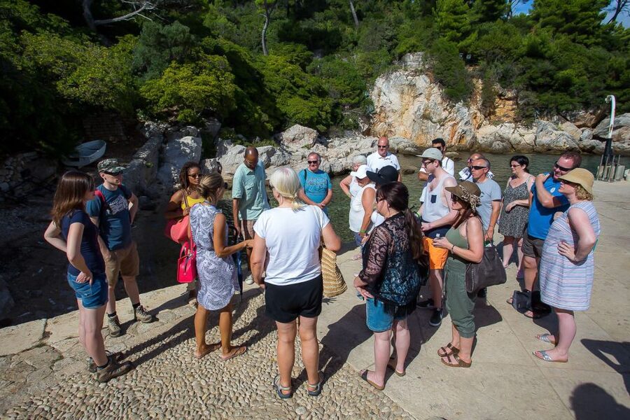 Dubrovnik: Game of Thrones&Lokrum Island Walking Tour - Benedictine Monastery stop: a quick culture reset before Lokrum