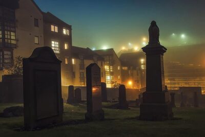 Edinburgh Darkside Walking Tour: Mysteries, Murder and Legends - Cemeteries after dark: Old Calton Burial Ground and Canongate Kirkyard