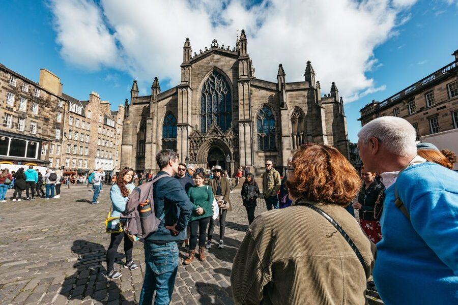 Edinburgh: Old Town History and Tales Walking Tour - Mercat Cross: The City’s Public Center and a Good Place to Start