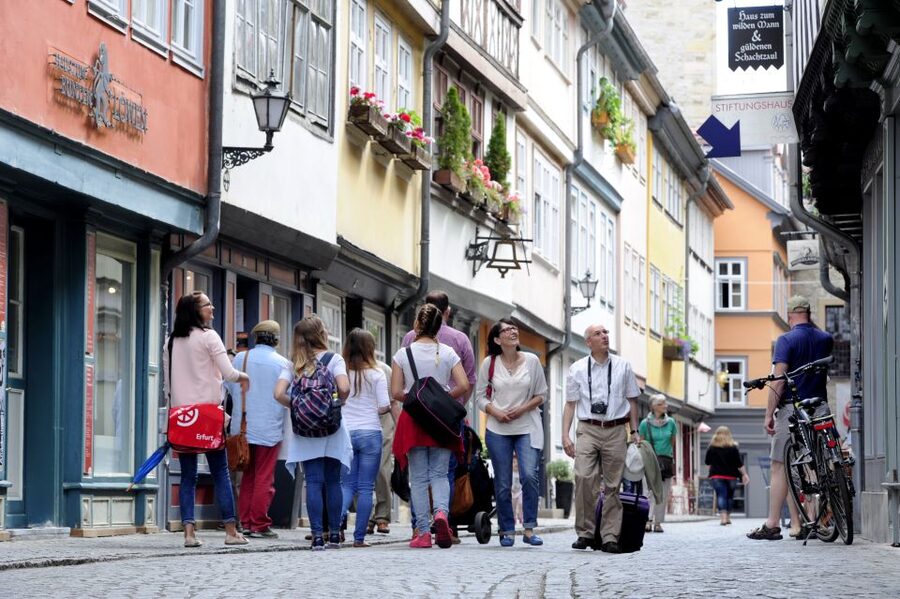 Erfurt: Old Town Guided Walking Tour - The Streets of Old Quarter: Patrician Houses and Half-Timber Clues