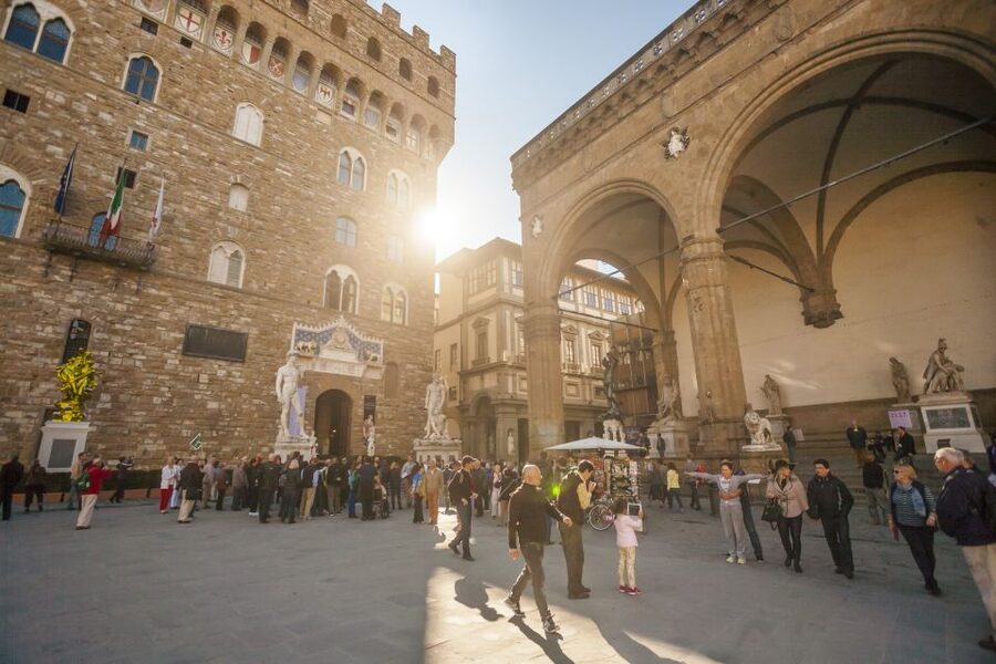 Florence: Private Walking Tour of Florence's Hidden Gems - Via de’ Tornabuoni and Strozzi Palace: Renaissance style meets modern shopping streets