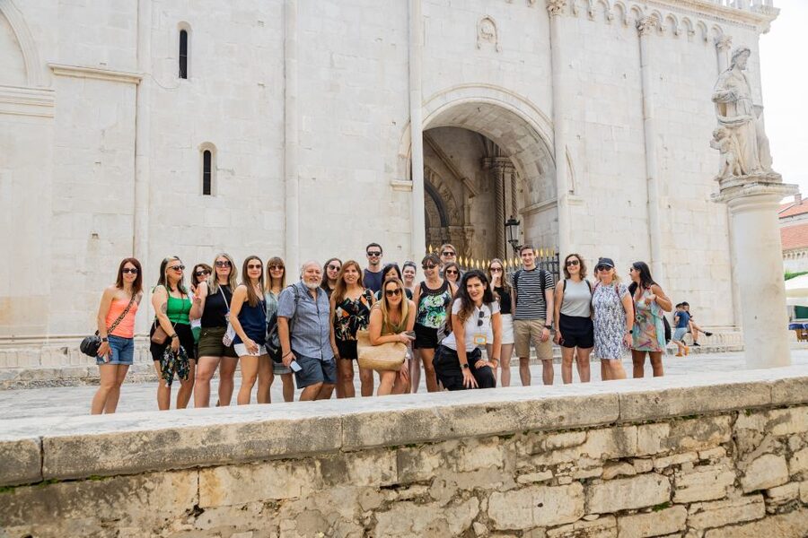From Split: Krka Waterfalls Cruise & Trogir Walking Tour - The panoramic boat ride through the Krka canyon to Skradin