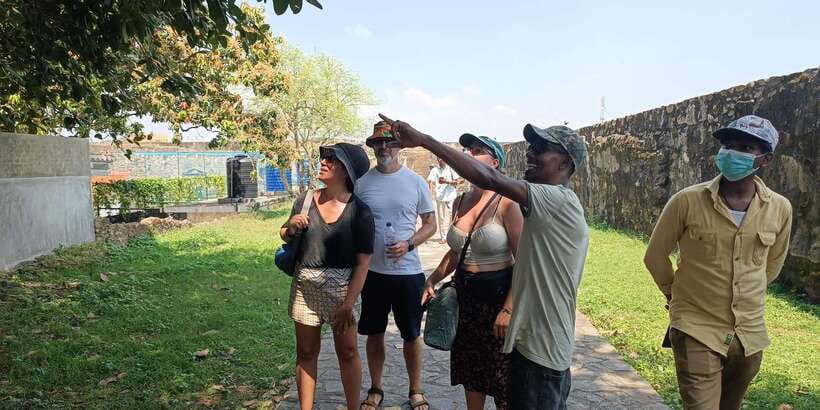 Galle Fort Walking tour - Moon Bastion and the defensive logic of the walls
