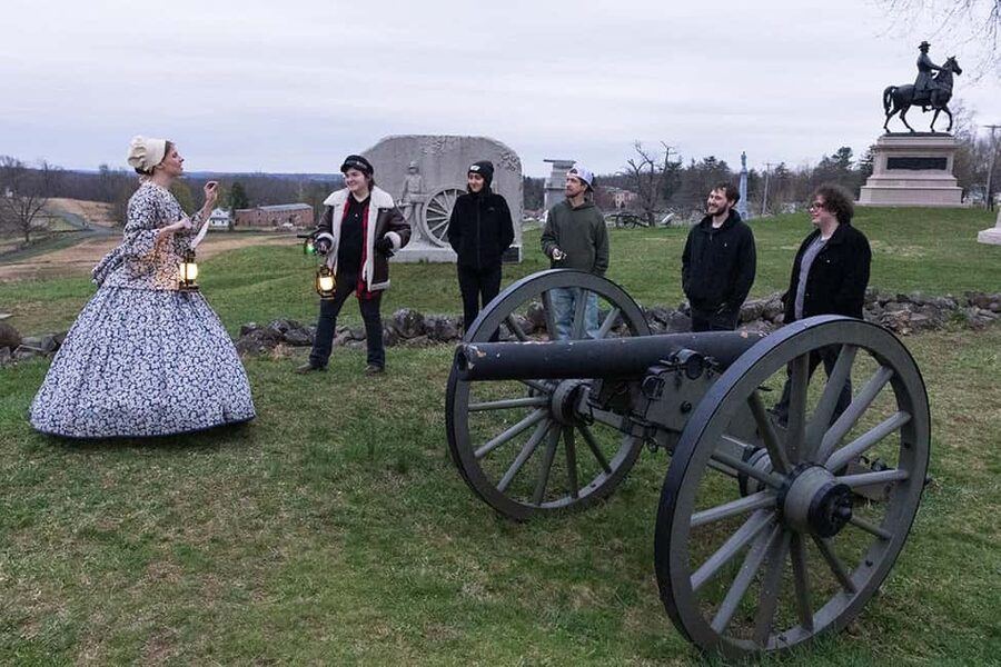 Gettysburg: Civil War Ghosts Walking Tour - The one-mile route: what you’ll do between the main stops