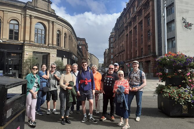 Glasgow City Centre Walking Tour with Local Guide - University of Strathclyde and Glasgow Cathedral: murals meet faith