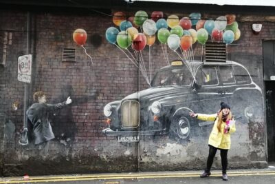 Glasgow Street Art Daily Walking Tour: 2pm - The Route in Plain Terms: A Couple Miles of Mural Stops
