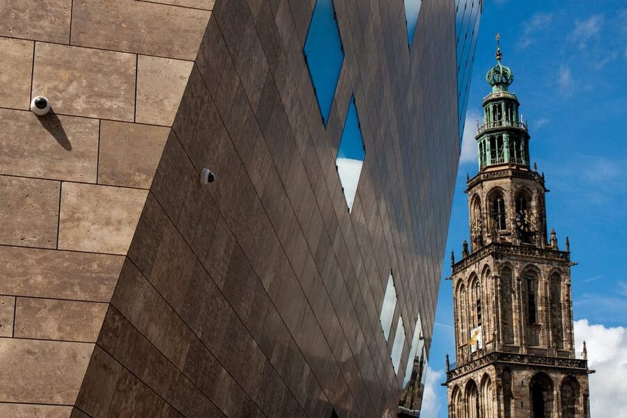 Groningen: Walking Tour with Local Guide - The Ending View: Forum Groningen’s 45m Platform by Electric Stairs