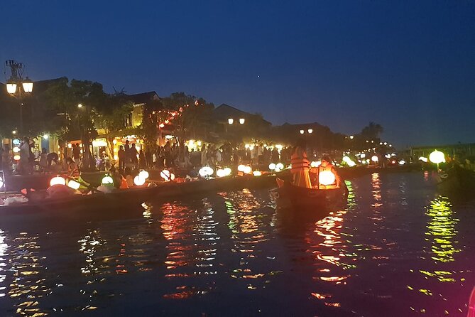 Guided Tour to Marble Mountains & Hoi An Walking Tour , Night Market, Boat Ride - Hoi An Night Market: lanterns, shopping, and an optional dinner
