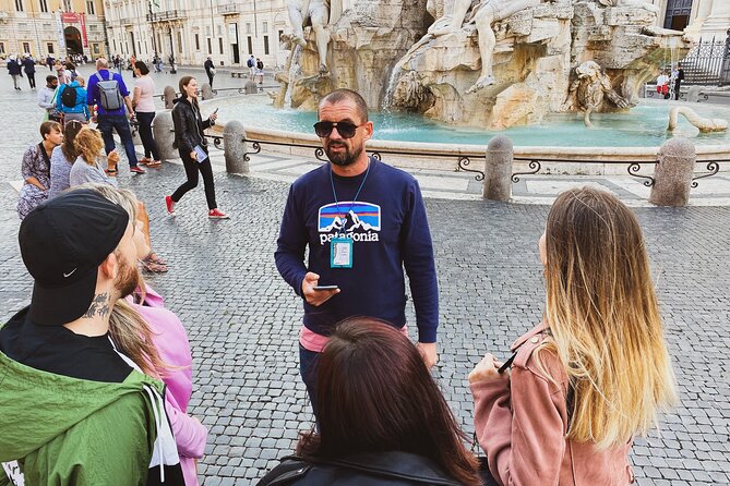 Guided Walking Tour of Rome: Top Sights & Baroque Treasures - Fontana dei Quattro Fiumi: Bernini’s Sculpture Work in a Short, Focused Stop