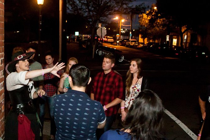 Haunted Savannah Booze and Boos Ghost Walking Tour - Meeting on E Bay St and the River Street kickoff