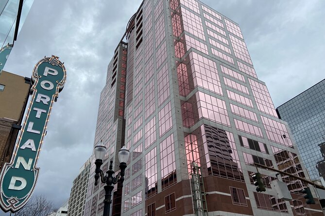 Intro to Portland Small Group Walking Tour - Where You Meet: Director Park, SW Taylor, and the Regal Fox Tower