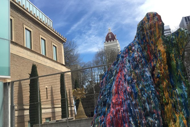 Intro to Portland Small Group Walking Tour - Pioneer Courthouse Square and the Portland Identity Tension