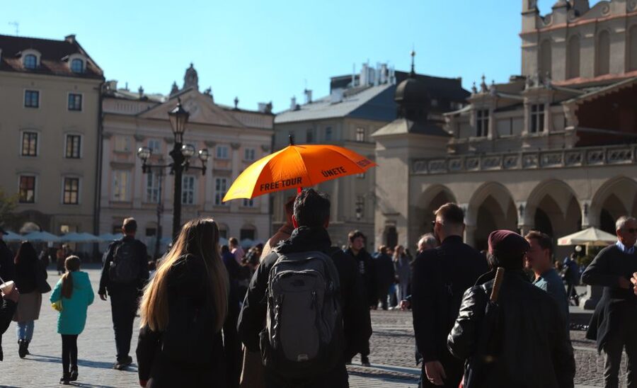 Krakow: The Old Town Walking Tour - The hourly trumpeter from St. Mary’s Basilica