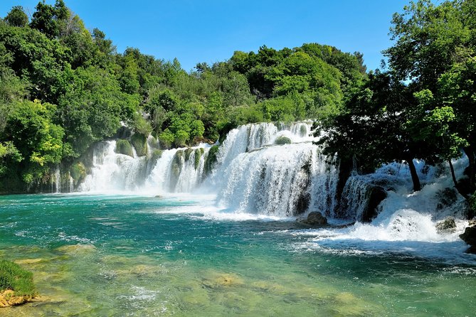 Krka Waterfalls tour with Trogir Walking tour and Krka panoramic boat cruise - The Krka panoramic boat cruise: a 30-minute view shift