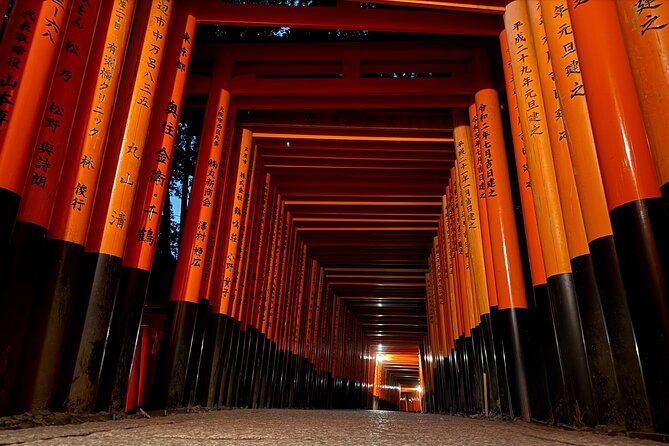 Kyoto Fushimi-Inari Night Walking Tour - Stop 1: Fushimi Inari-Taisha—torii gates, fox statues, and Inari themes