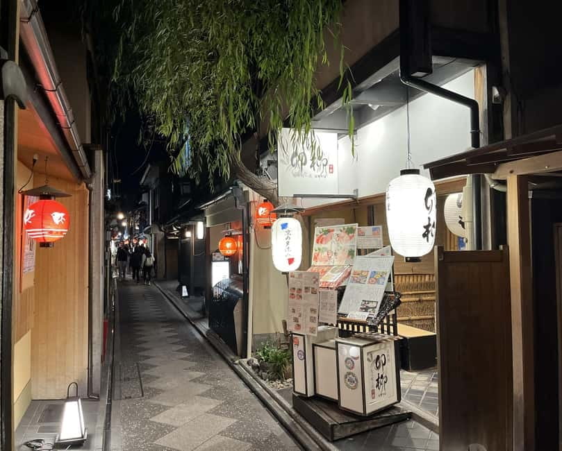 Kyoto: Gion Walking Tour - Pontocho Alley: Kaburenjo, Kamogawa Views, and River Street Clues