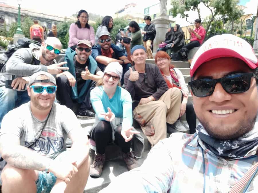 La Paz Half-Day Walking Tour - Getting oriented at Plaza San Pedro (Plaza Sucre)