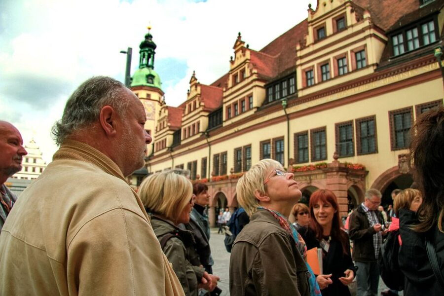Leipzig: 1.5-Hour Historical Walking Tour in German - German-only narration: how to make it work