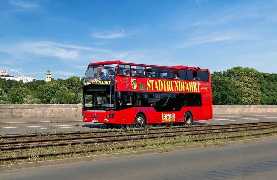 Leipzig: Bus Tour with Walking Tour - A One-Day Double-Decker Loop Around Leipzig
