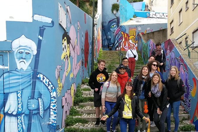 Lisbon Street Art Walking Tour - Graça street art: the view is good, but the stories are the point