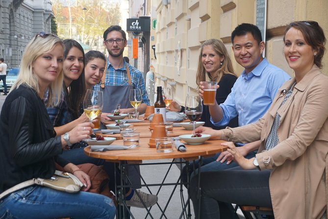 Ljubljana Small Group Food Walking Tour - Wine and beer tastings: how to pace the drinks