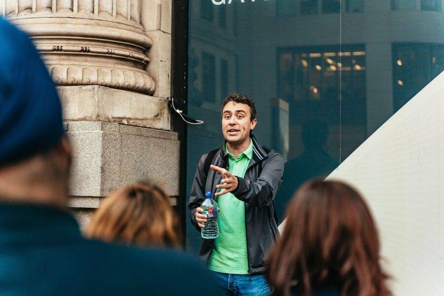 London: Ghastly Ghosts 2-Hour Walking Tour - Walking to the Monument: seeing the City’s memory in stone