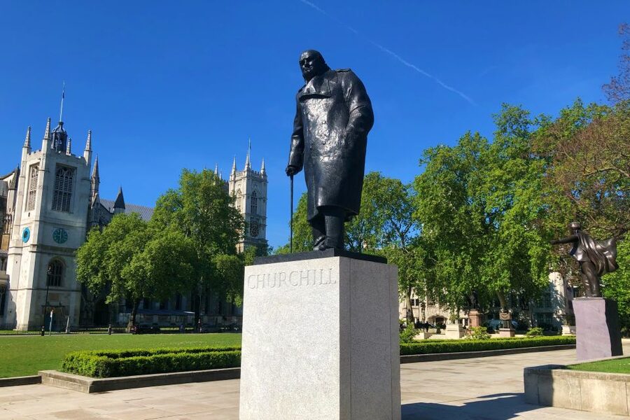 London: Winston Churchill and London in WWII Walking Tour - Finding the meeting point by Westminster Station (Exit 2)