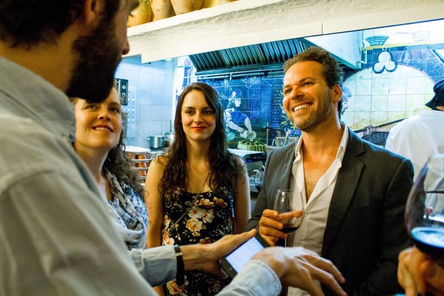 Madrid: Tapas & Wine Tasting Tour with Local Guide - Las Letras Quarter: three rounds of tapas in the right kind of streets