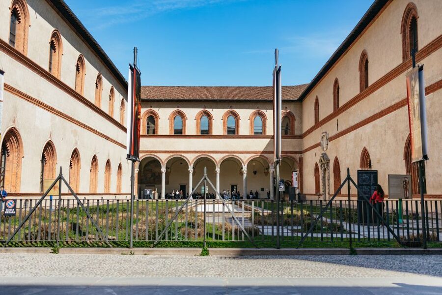 Milan: Da Vinci's Last Supper and Guided Walking Tour - Sforza Castle: A Medieval Jump in the Middle of Modern Milan