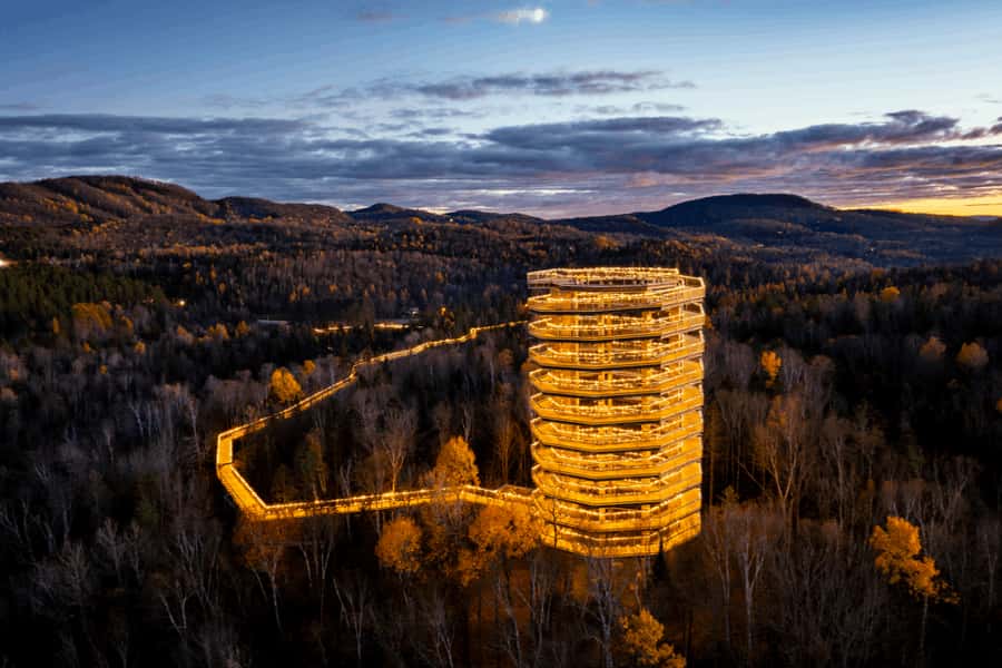Mont-Tremblant: Treetop Observatory and Self-Guided Walk - Entering the site: where the treetop walk actually starts
