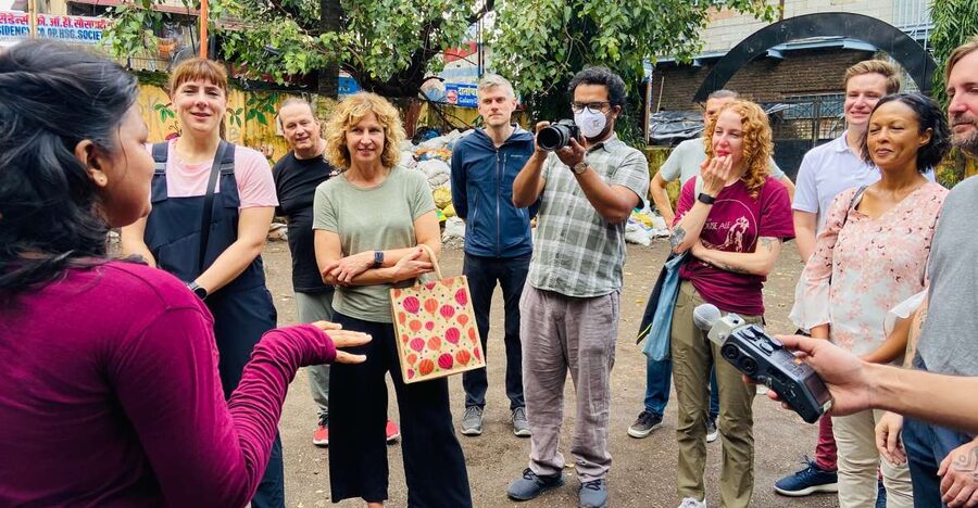 Mumbai: Dharavi Slum Walking Tour by First Female Tour Guide - Meeting at Third Wave Coffee: how to start the tour smoothly