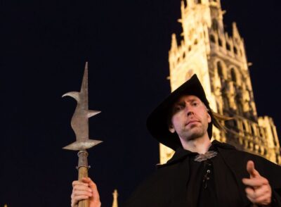 Munich: Night Watchman Walking Tour - The “why” behind the landmarks: St. Peter’s towers and crooked city details