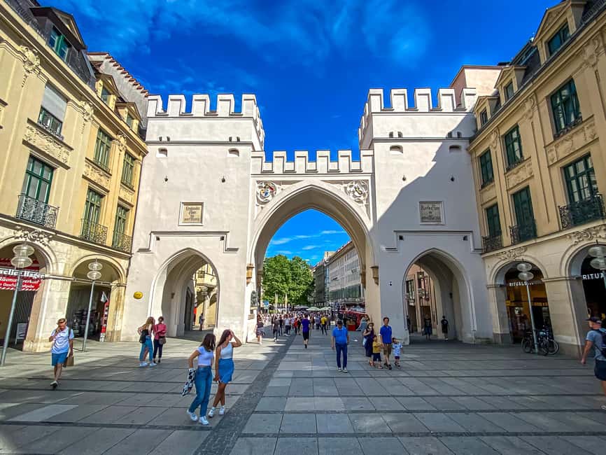 Munich Old Town - Guided Walking Tour in English - Starting at St. Peter, with a Yellow Umbrella in Hand