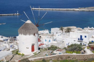 Mykonos: Half-Day City Walking Tour and Island Bus Tour - The Guided Walk: Windmills, the Small Port, and Petros