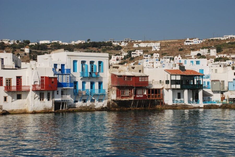Mykonos: Half-Day City Walking Tour and Island Bus Tour - The Viewpoint Finish: Town Panoramas and Neighbor-Island Feel
