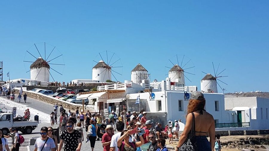 Mykonos Walking Tour - Gioras bakery stop (optional) for a sweet reset mid-walk