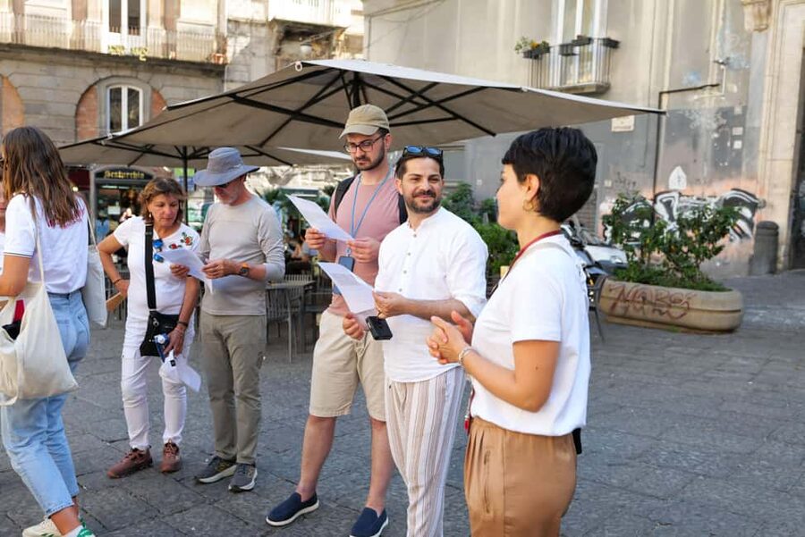 Naples: Historic Center and Sansevero Chapel Walking Tour - San Domenico Maggiore: Gothic architecture you can’t miss