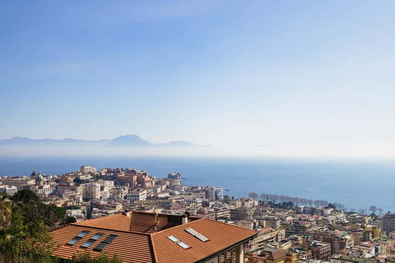 Naples: Panoramic Walking Tour with Funicular - Via Palizzi lookout: Capri, Vesuvius, and the Amalfi coast line