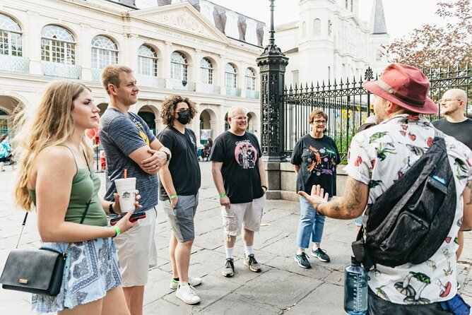 New Orleans Premier Ghost, Voodoo and Vampire Walking Tour - Jackson Square: the calm center where the stories still hit
