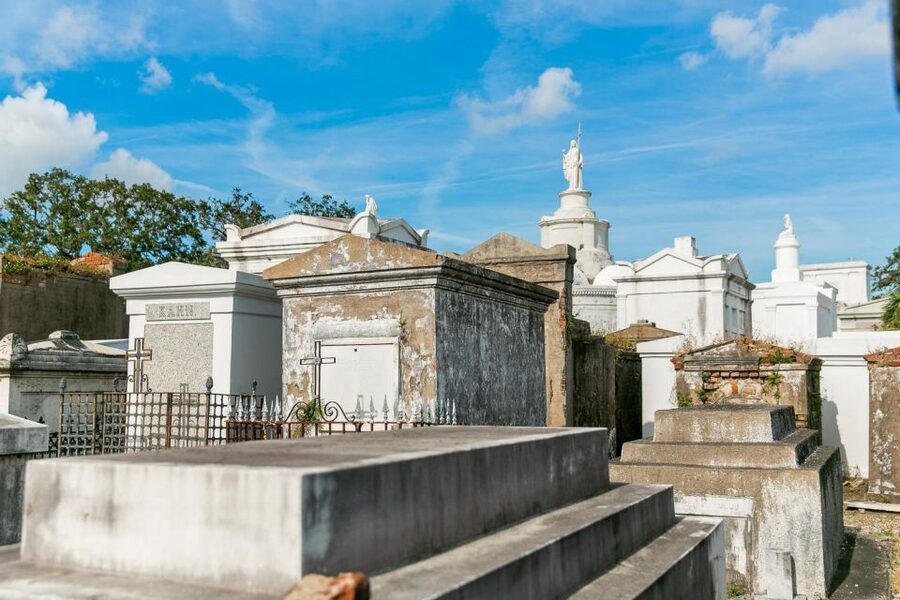 New Orleans: Walking Tour Inside St. Louis Cemetery No. 1 - Nicolas Cage’s pyramid tomb: why pop culture belongs here