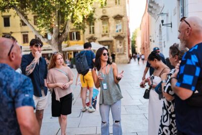 NEW! Zadar Food Tasting & Old Town Guided Walking Tour by Šušur - Church of St. Simon: fish and white wine near a major treasure