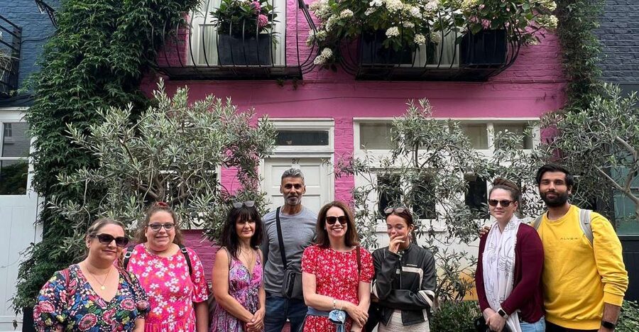Notting Hill Walk Celebrities and Film Locations- London - Sarm Studios and the recording legacy behind the names on the posters