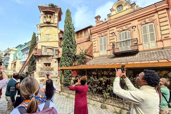 Old Tbilisi Highlights walking tour with wine & 10 tastings - Bridge of Peace: modern Tbilisi, instant photo results